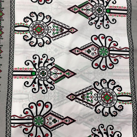 Бавовняна тканина - Parzenice Highlander folklore сіра