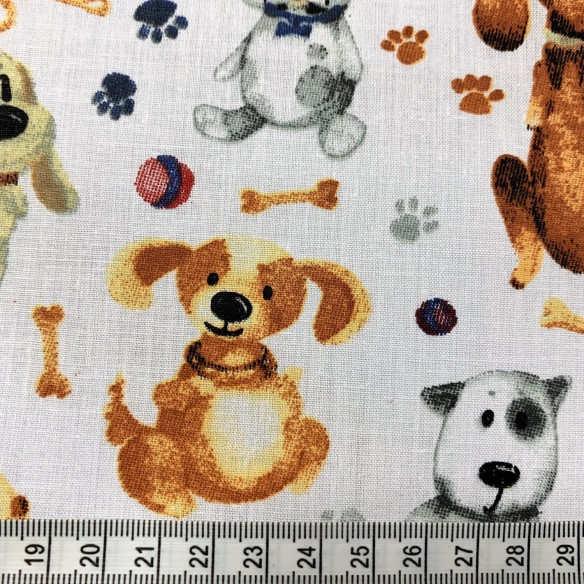 Бавовняна тканина - Happy dogs