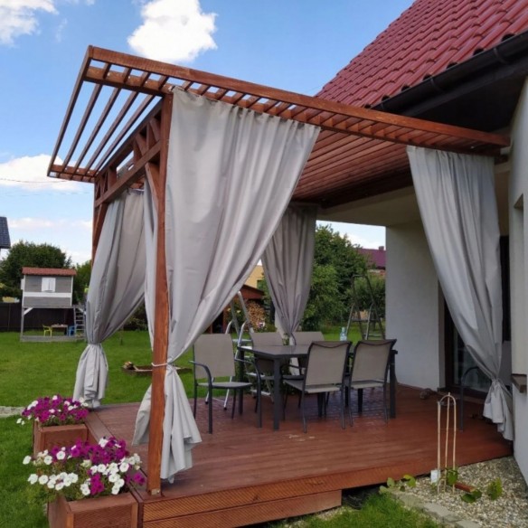 Водостійка тканина SUN PRO UV - чорна