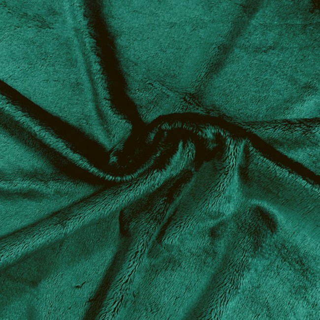 Трикотажна тканина - пляшка зеленого хутра