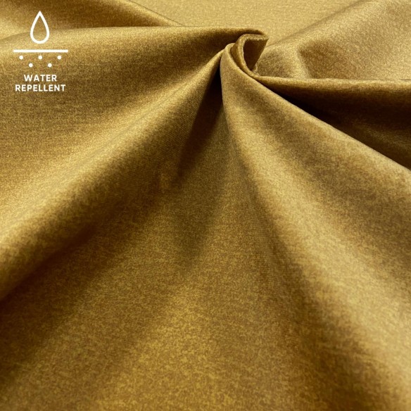 Тканина оббивна WELUR MONOLITH - Гірчиця