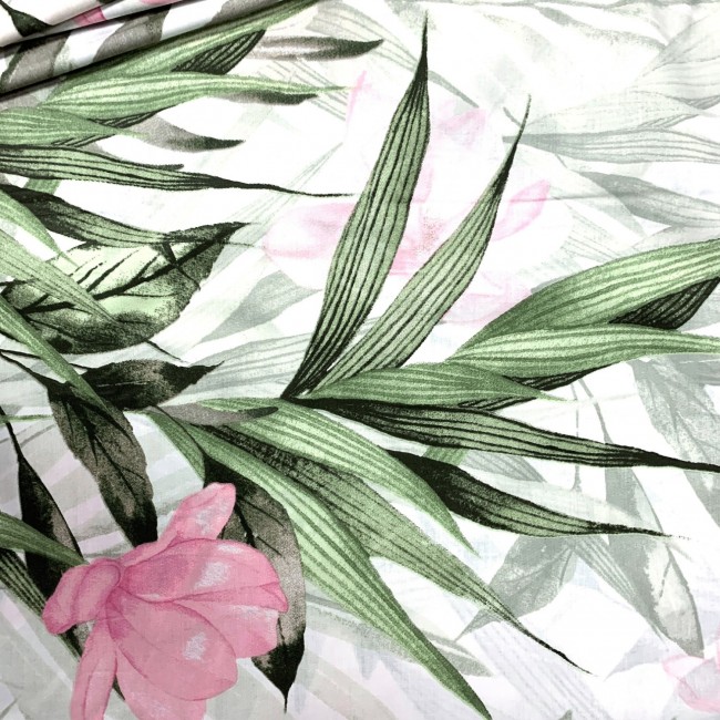 Бавовняна тканина - Ботаніка, Рожева квітка