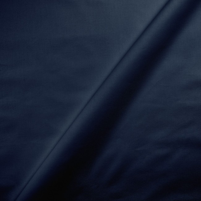 Tkanina bawełniana - Jednobarwna ciemny granat