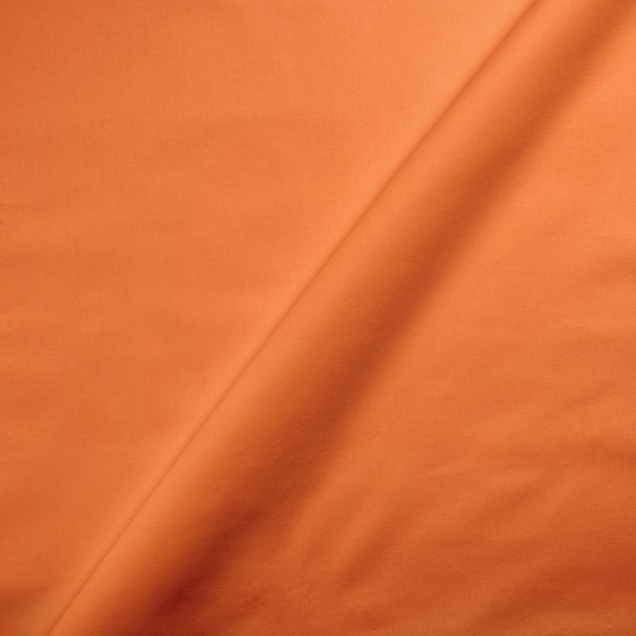 Tkanina bawełniana - Jednobarwna pomarańczowa