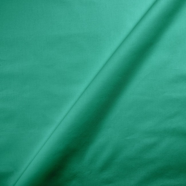 Tkanina bawełniana - Jednobarwna choinkowa zieleń
