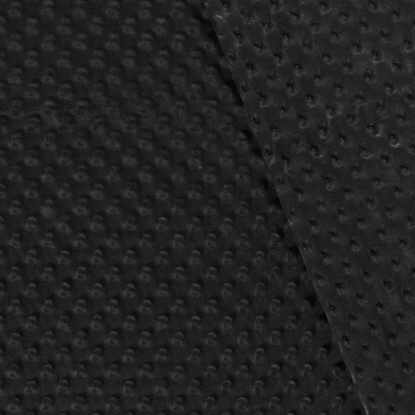 Тканина Мінкі - Чорна 300 гр