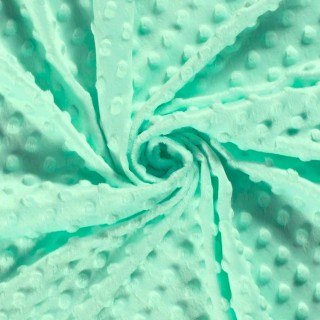 Tkanina Minky - Mięta 300 gr