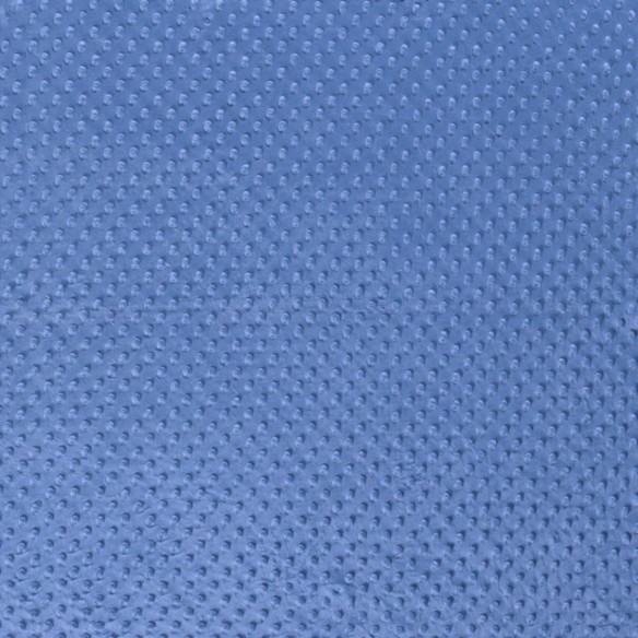 Tkanina Minky - Ciemny niebieski 300 gr