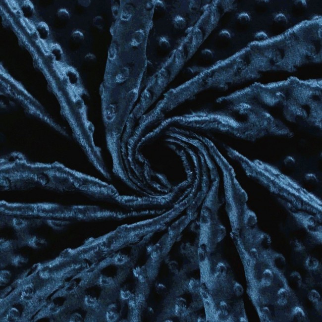 Тканина Minky - темно-синя 350 г