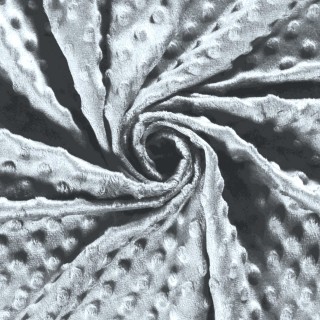 Tkanina Minky - Jasny Szary 300 gr