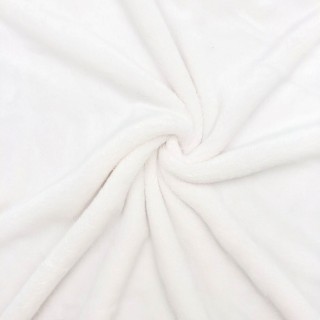 Dzianina - Futerko białe