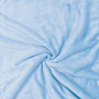 Dzianina - Futerko błękitne