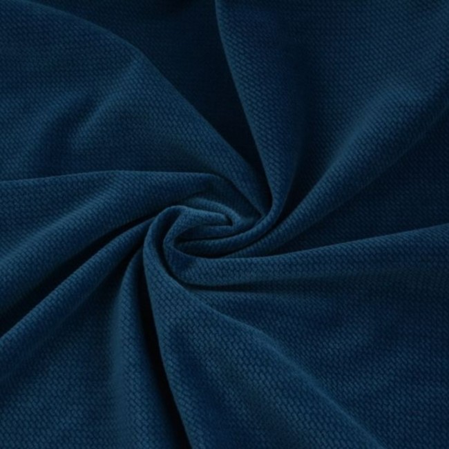 Оксамитова тканина - темно-синій