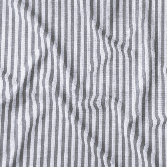 Tkanina bawełniana - Paski szare 3 mm