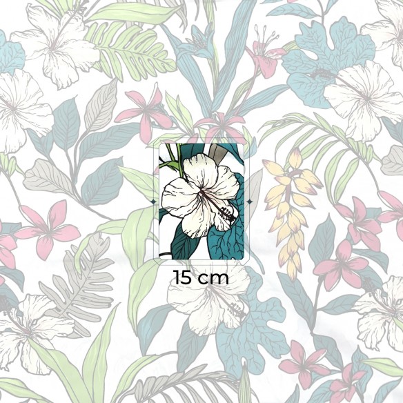 Бавовняна тканина - кольорова ботаніка, біла