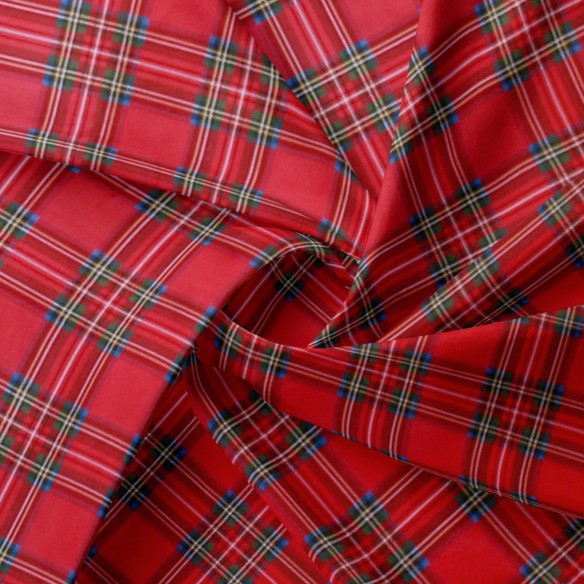 Бавовняна тканина - шотландський плед