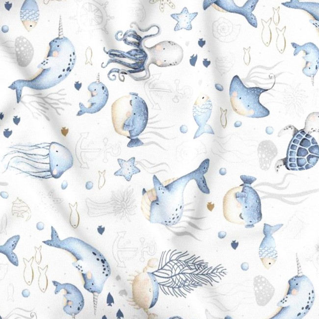 Бавовняна тканина - Blue Ocean