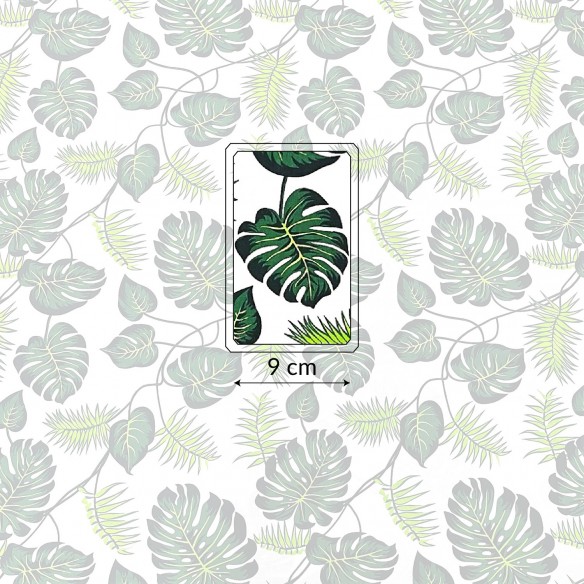 Бавовняна тканина - Monstera mini jungle