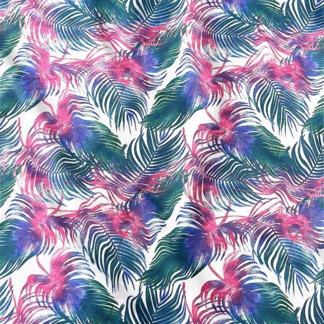 Бавовняна тканина - Monstera palm