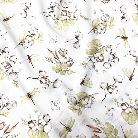 Бавовняна тканина - Квітка бавовни