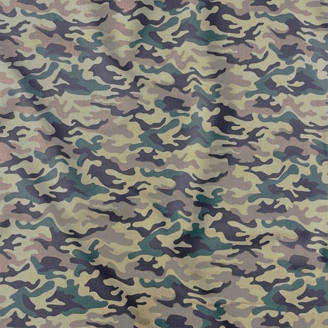 Tkanina bawełniana - Wzór wojskowy...