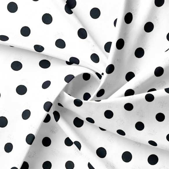 Бавовняна тканина - чорні точки 4 мм