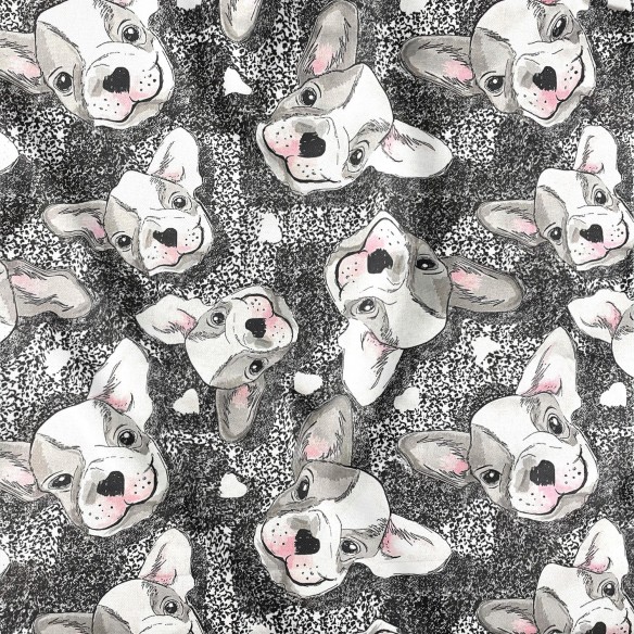 Бавовняна тканина - Бульдоги