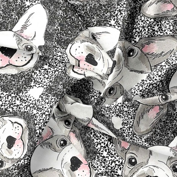 Бавовняна тканина - Бульдоги