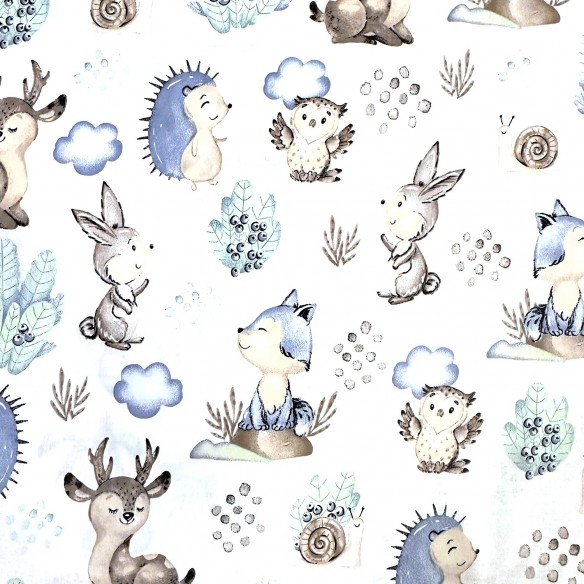 Бавовняна тканина - Тварини лісових оленів