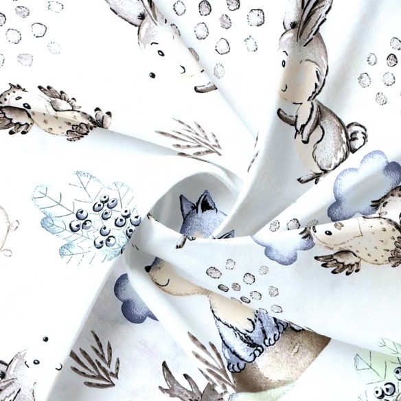 Бавовняна тканина - Тварини лісових оленів