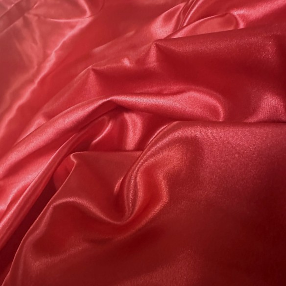 Сатин ATŁAS - темно-червоний