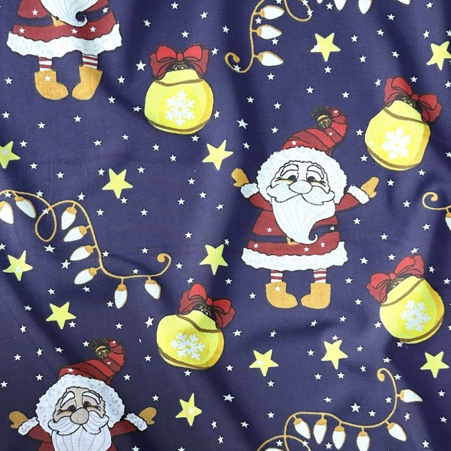 Бавовняна тканина - Санта-Клаус і...