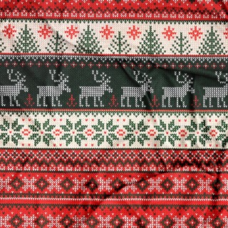 Tkanina wodoodporna świąteczna - Oxford 50438