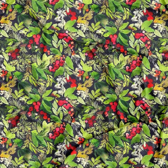 Різдвяна водовідштовхувальна тканина Оксфорд - 50023