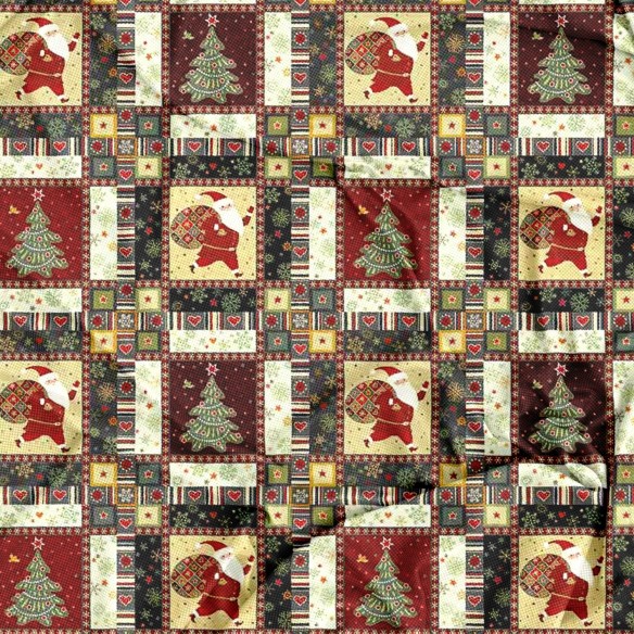 Різдвяна водовідштовхувальна тканина Оксфорд - 50360