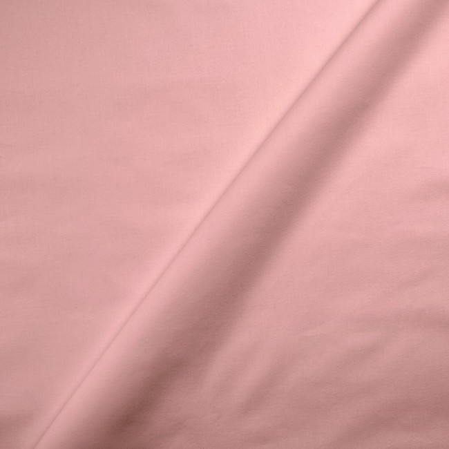 Tkanina bawełniana - Jednobarwna brudny róż 220 cm