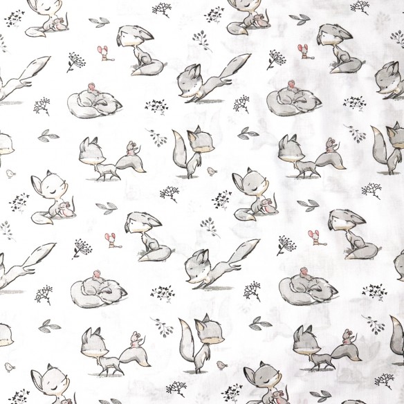 Бавовняна тканина - Лисиця та миша