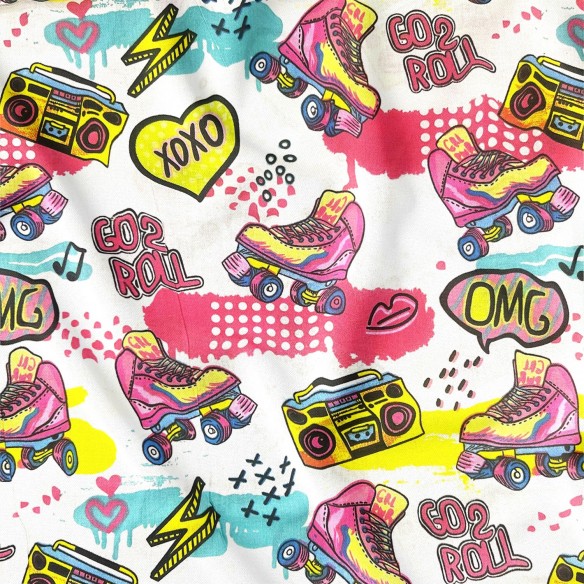 Tkanina bawełniana - OMG XOXO