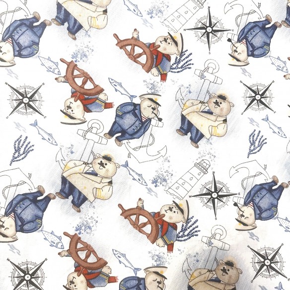 Бавовняна тканина - Капітан Ведмідь