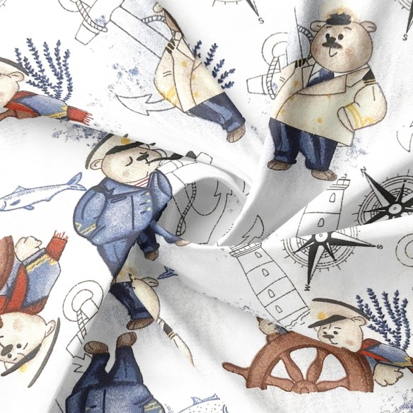 Бавовняна тканина - Капітан Ведмідь