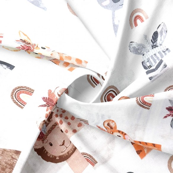 Бавовняна тканина - Індійські тварини