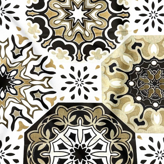 Бавовняна тканина - Іспанський візерунок, Золото