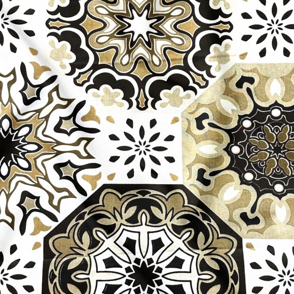 Бавовняна тканина - Іспанський візерунок, Золото