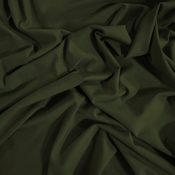 Трикотаж French Terry - Оливковий