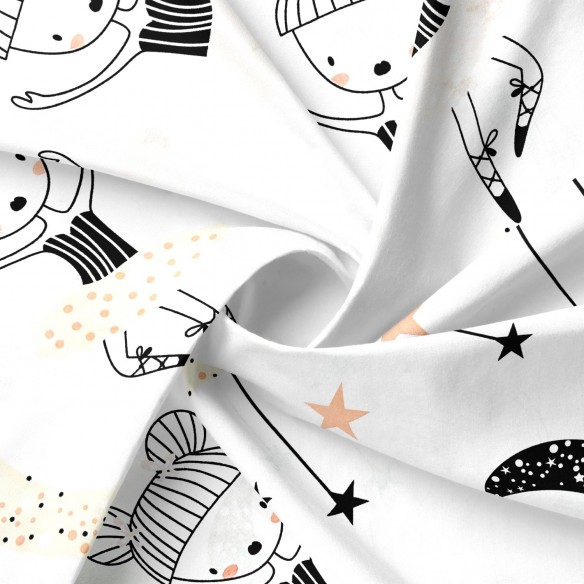 Бавовняна тканина - Балерини та Зірки