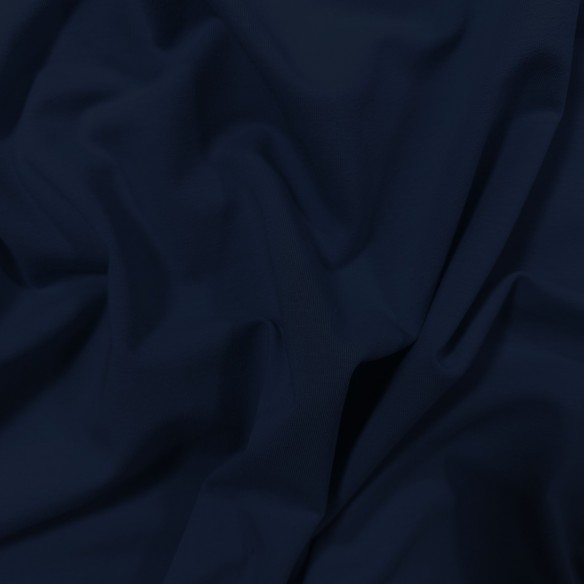 Трикотаж French Terry - Темно-синій