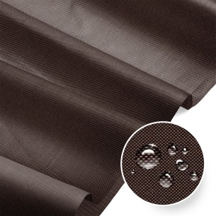 Tkanina wodoodporna - Oxford brąz ciemny