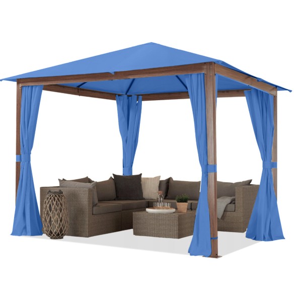 Водонепроникна тканина - синій оксфорд