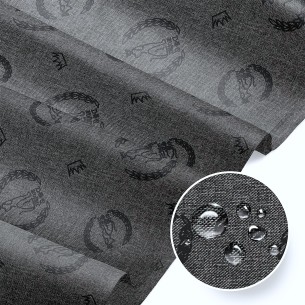Tkanina wodoodporna - Royal Dog szary