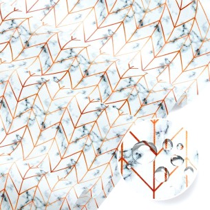 Tkanina wodoodporna Oxford - Marmur